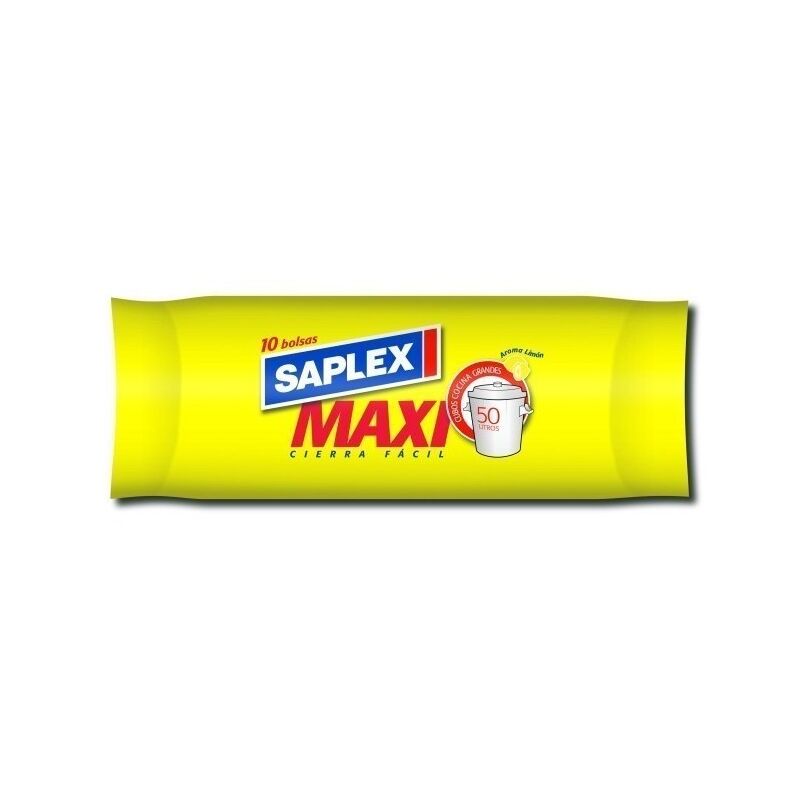 

Saco Basura 70X75Cm Cierra Facil Perfumado Plastico Bl SaPlasticoex 10 Pz