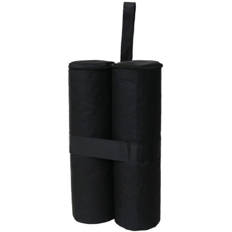 Saco de arena fijo para tienda de campaña exterior - negro