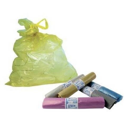 SACO DE BASURA COMUNAL + MANILLAS