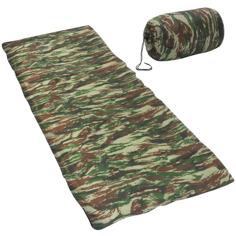 

Youthup - Saco de dormir de sobre ligero camuflaje 1100 g 10 ° C - Multicolor
