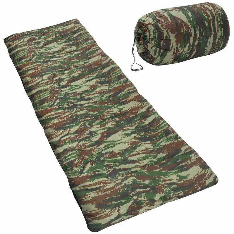 

Saco de dormir ligero para ninos con sobre camuflaje 670 g 15°C
