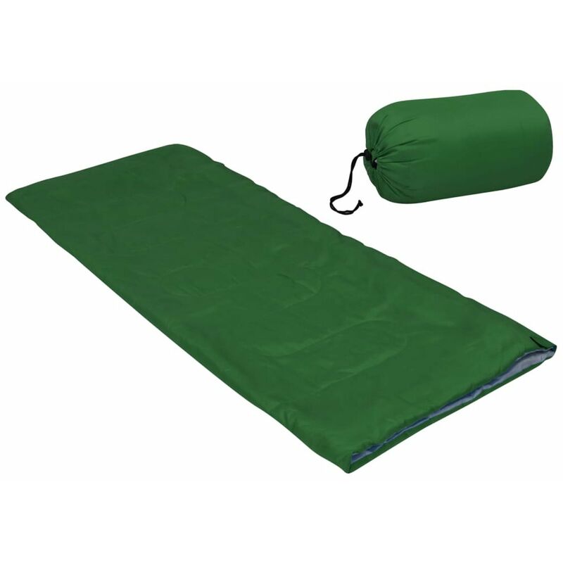 

Saco de dormir ligero para ninos con sobre verde 670 g 15°C