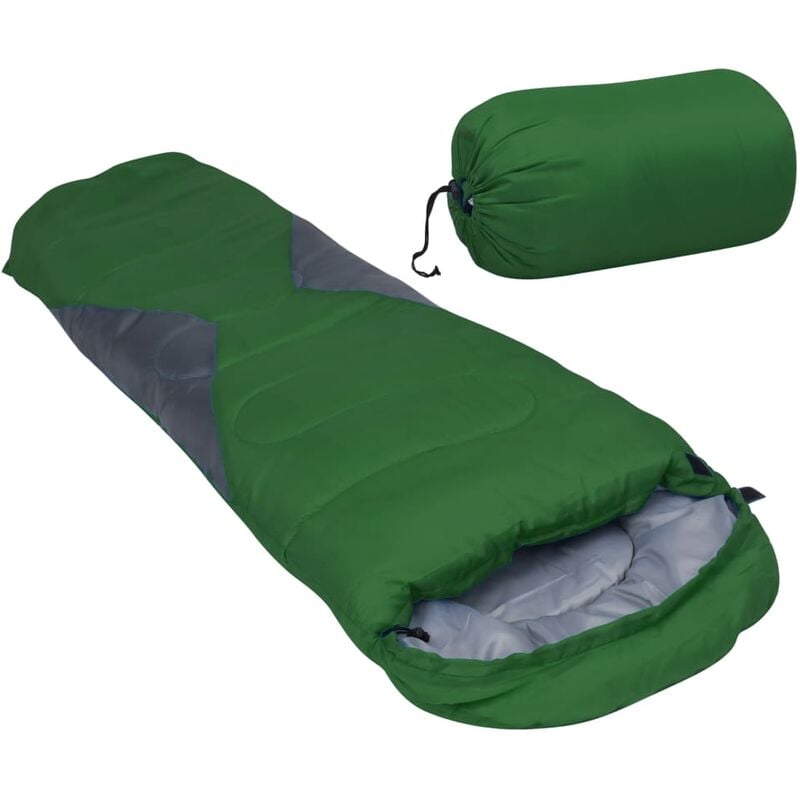 

Saco de dormir ligero para niños momia verde 670 g 15°C