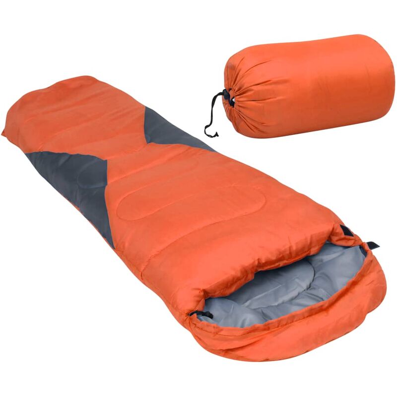 

Youthup - Saco de dormir ligero para nios momia naranja 670 g 15°C - Naranja