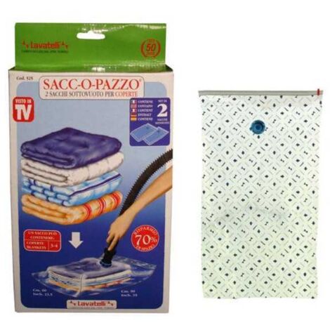 Saco de ropa al vacío pz.2 70X120 Lavatelli