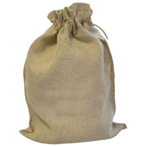 Saco de yute avana con malla ancha de 70x121 cm