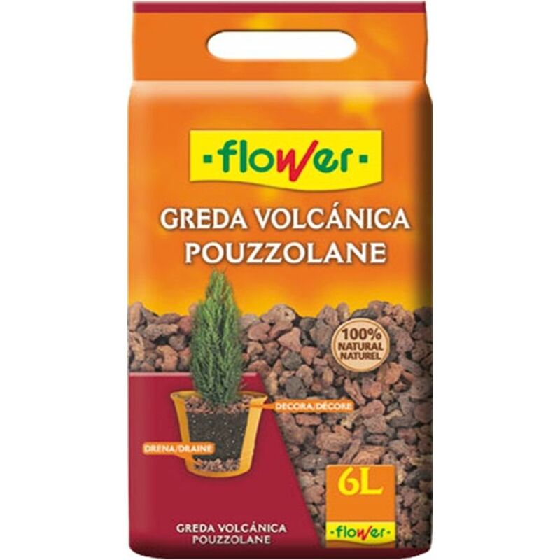 

Roca Decorativa Greda Volcanica Flower