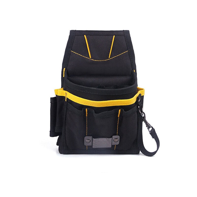 Fitags - Sacoche à Outils, Oxford imperméable à l'eau, Nombreuses Poches, pour Bricolage, électricien, Plombier, Constructeur, Menuisier,