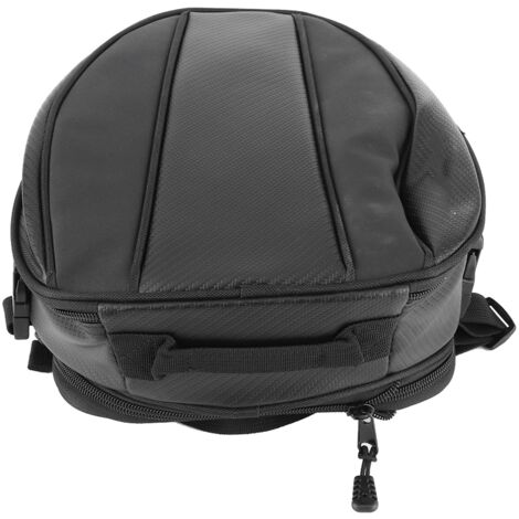 Sacoche arrière moto imperméable pour casque et bagages, boîte de selle.