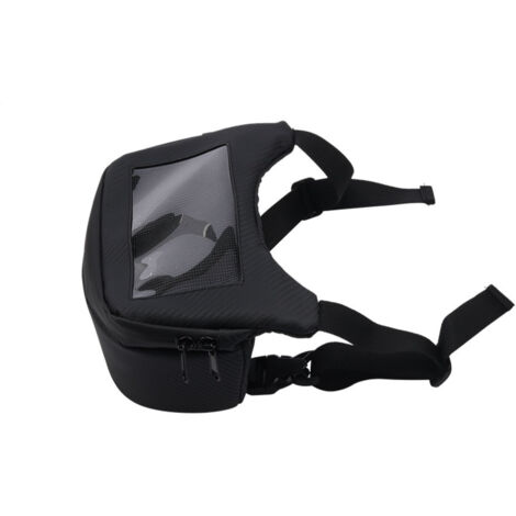 Sacoche avant adaptée aux motos, scooters et vélos électriques Vespa, étanche et résistante à la pluie, compatible avec les guidons de petits scooters électriques et la navigation par téléphone portab