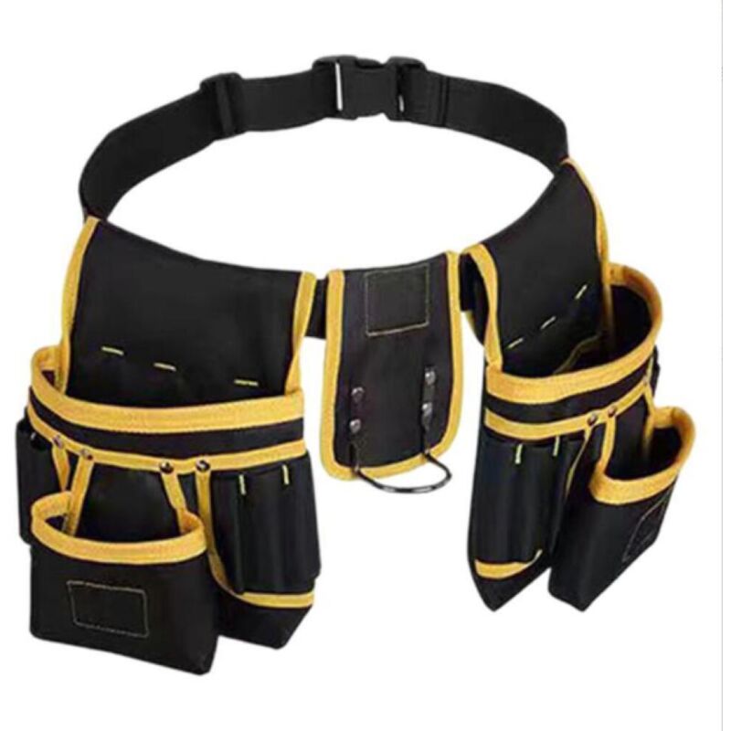 Sacoche ceinture porte outils, ceinture utilitaire, poches réglables, sacoche de travail amovible, tablier robuste, pochette polyvalente pour électric
