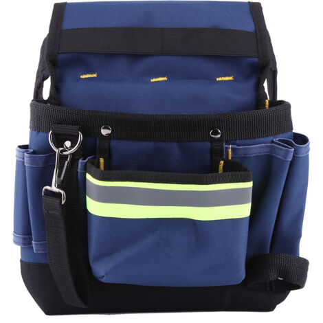 Sacoche de ceinture électricien, porte-outils pratique, organisateur de travail avec sangle