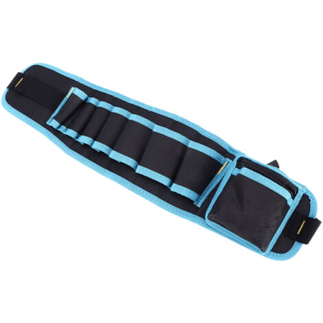 Sacoche de ceinture pour électricien, pochette outil multifonction résistante pour travaux de réparation.