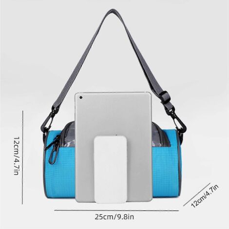 Sacoche de guidon vélo, poche avant pour smartphone 6,5", étanche TPU sensible, rangement frontal VTT, sac de transport imperméable pour téléphone.