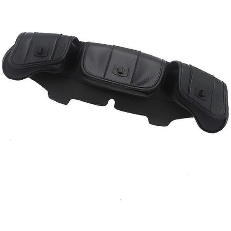 Sacoche de pare-brise à 3 poches pour moto Harley Electra Glide Street Glide Ultra Limited Tri Glide (à partir de 1996)