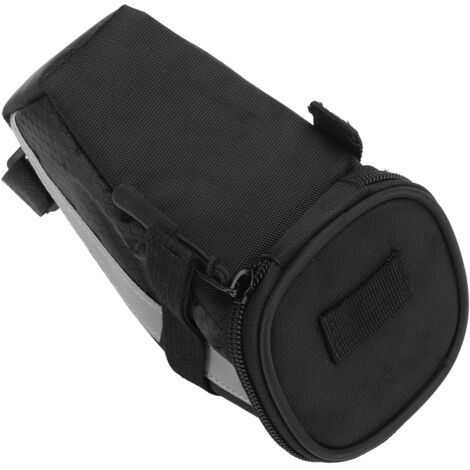 Sacoche de selle extensible imperméable avec fixation par scratch pour VTT et vélos de route