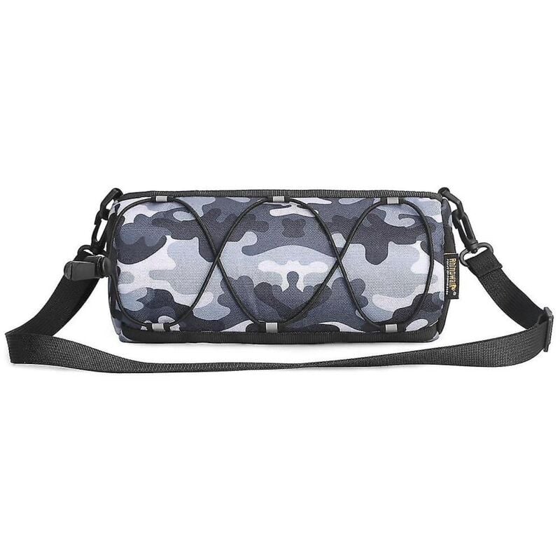 Sacoche de vélo Rhinowalk 2,4 l, portable, guidon, haute visibilité, couleurs réfléchissantes, cadre de vélo