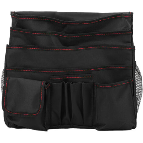 Sacoche multifonctionnelle portable pour tablette/organisateur de documents de voiture (noir)