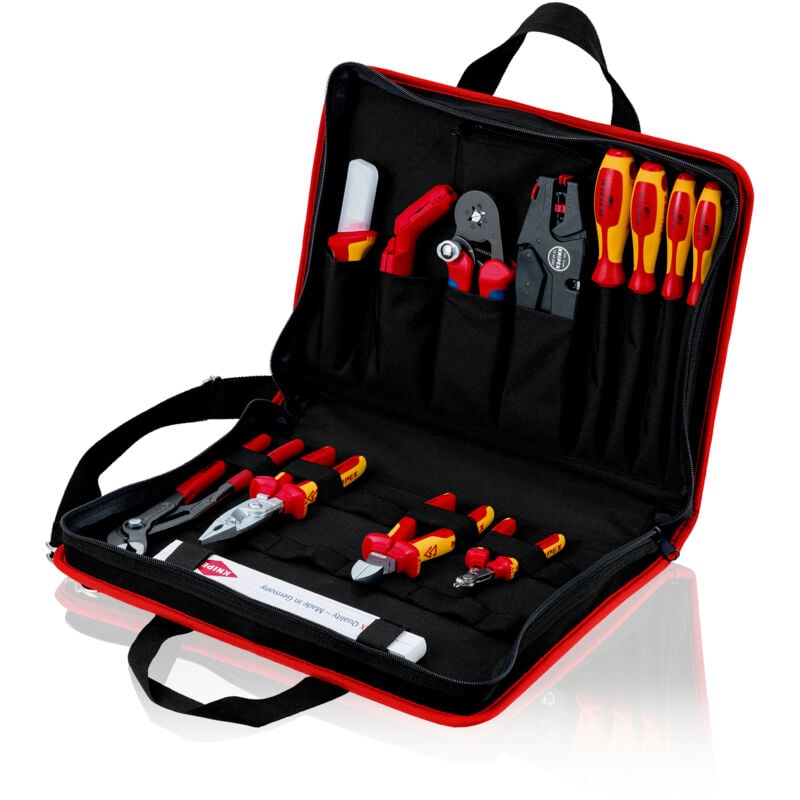 Knipex - Pochette à outils 'compacte' électrique 14 pièces - 002111