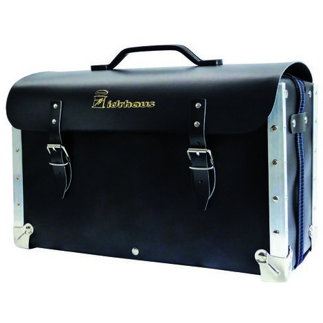 Sacoche plombier 43x25x18 en faux cuir pour électriciens avec réf.