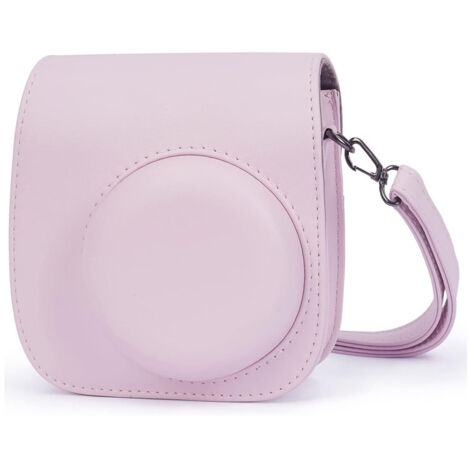 Sacoche pour appareil photo Instax Mini 12 (rose), sac de rangement pour appareils photo