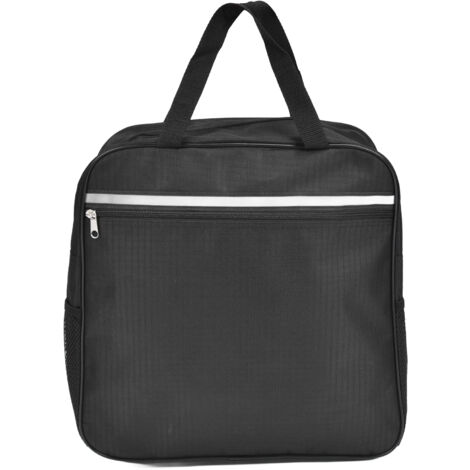 Sacoche pour fauteuil roulant, sac à dos suspendu avec barre d'appui et bande réfléchissante pour une utilisation quotidienne en extérieur.