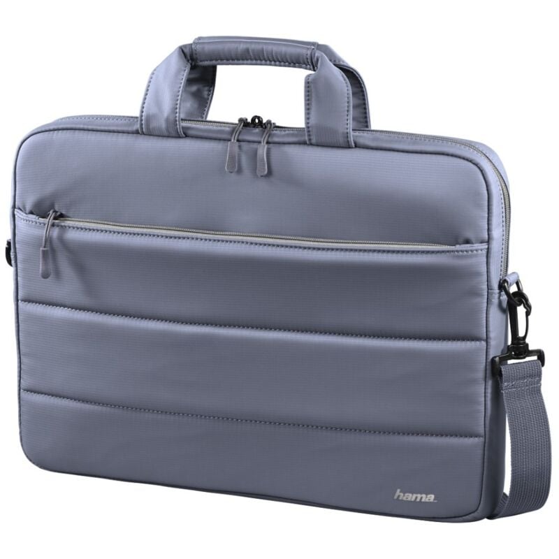 Hama - Sacoche pour ordinateur portable « Toronto » Jusqu'à 34 cm (13,3') Gris/Bleu