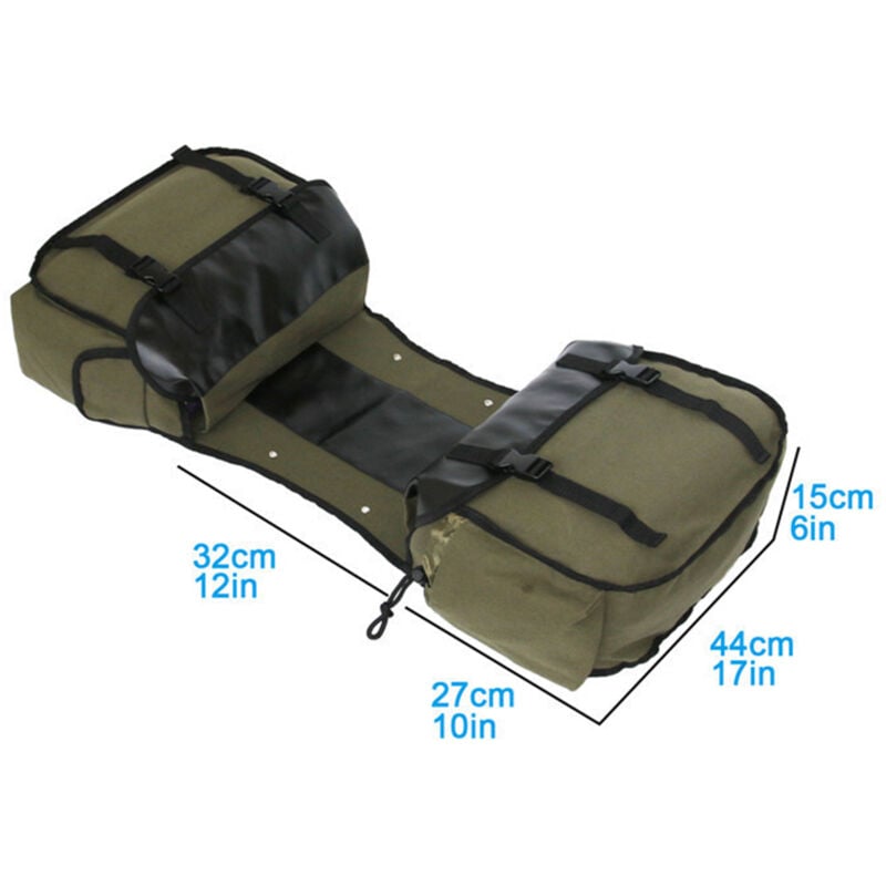 Sacoches de Moto Grande Capacité - Sacs de Selle Imperméables en Toile pour Voyage, Boîte Latérale et Poches à Outils pour Motos