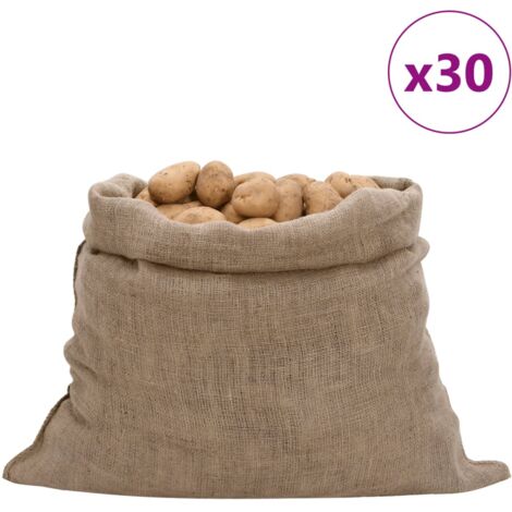 Sacos de yute 30 unidades 100x110 cm 100% yute 220 g/m²