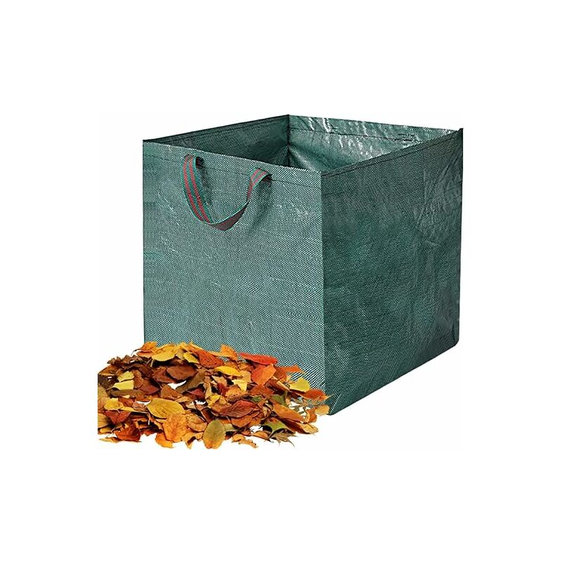 Sacs à déchets de jardin, sacs à déchets d'herbe de jardin en polypropylène, sacs à déchets de jardin réutilisables, sacs à feuilles de poubelle de