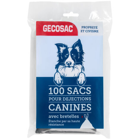 SACS A DEJECTIONS CANINES X100 GECOSAC 2110