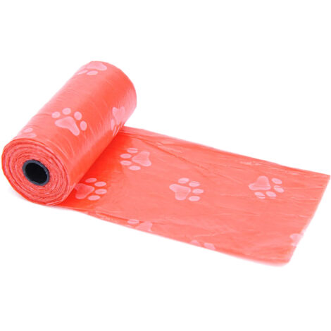 Sacs à déjections canins - Rouleau étanche et résistant, distributeur pratique pour déchets