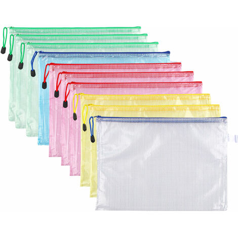 10Pcs Pochette Document en Papier Kraft A4 A5 Sac Enveloppe de Fichiers  avec Ligne Boucle Porte-documents Portable Chemises Stockage Rangement  Dossier Classeur Scolaire Bureau File Folder : : Fournitures de  bureau