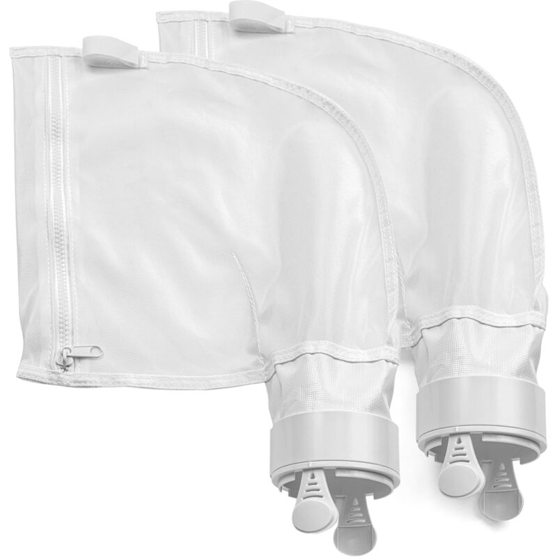 Sacs à Limon adaptables pour Polaris 280 480 Robot Nettoyeur Piscine. Lot de 2 Sacs filtres Nylon renforcés à Fermeture éclair Zip K13 (Lot de 2)