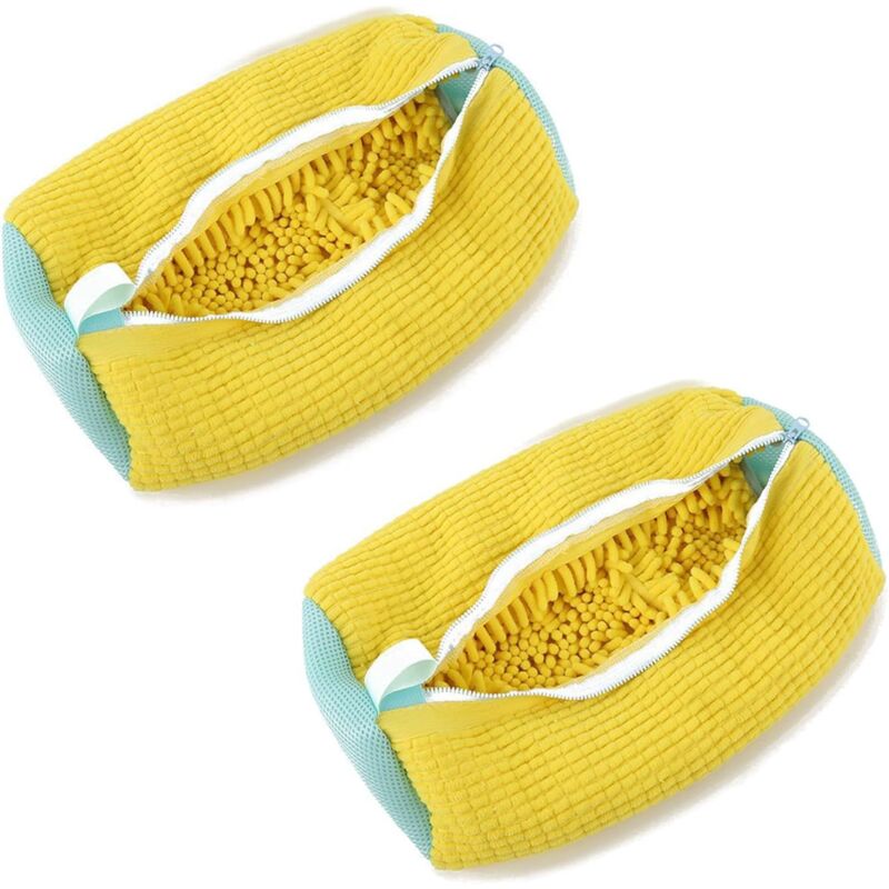 Image of Sacs à Linge pour Chaussures,Sac Lavage Chaussures Machine à Laver Réutilisables,Filet Linge Machine à Laver Chaussures Protéger Chaussures,Shoe
