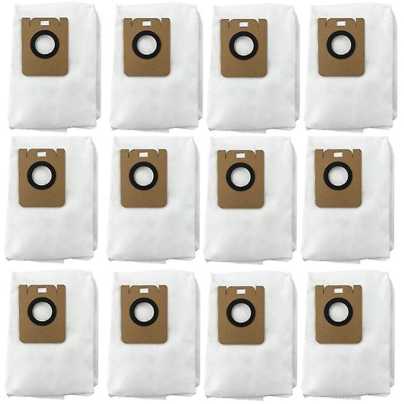 Fei Yu - Sacs à poussière 12 pièces pour Xiaomi Dreame Bot D10 Plus