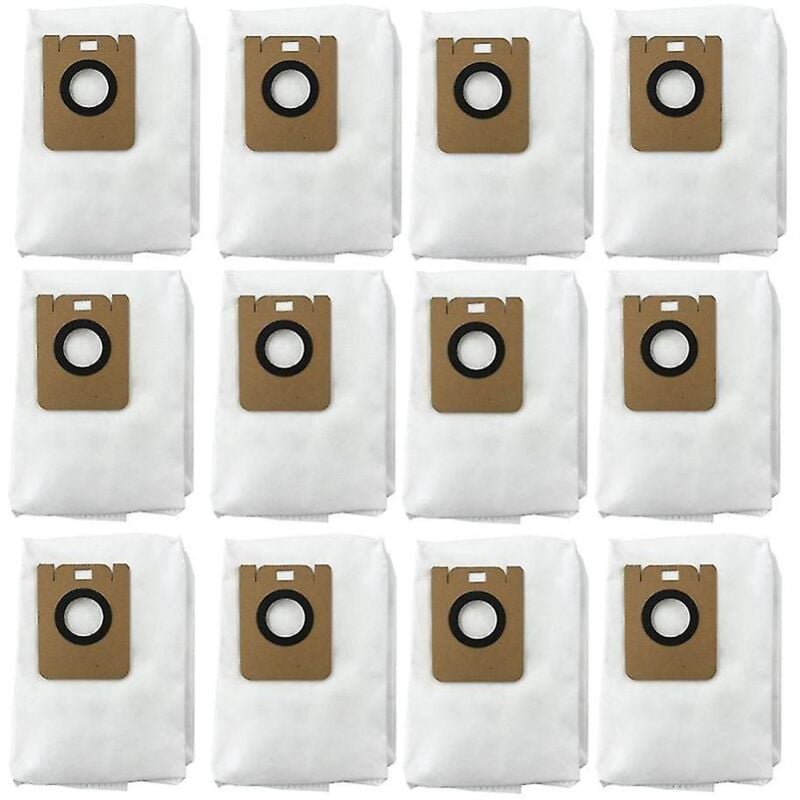 Fei Yu - Sacs à poussière 12 pièces pour Xiaomi Dreame Bot D10 Plus
