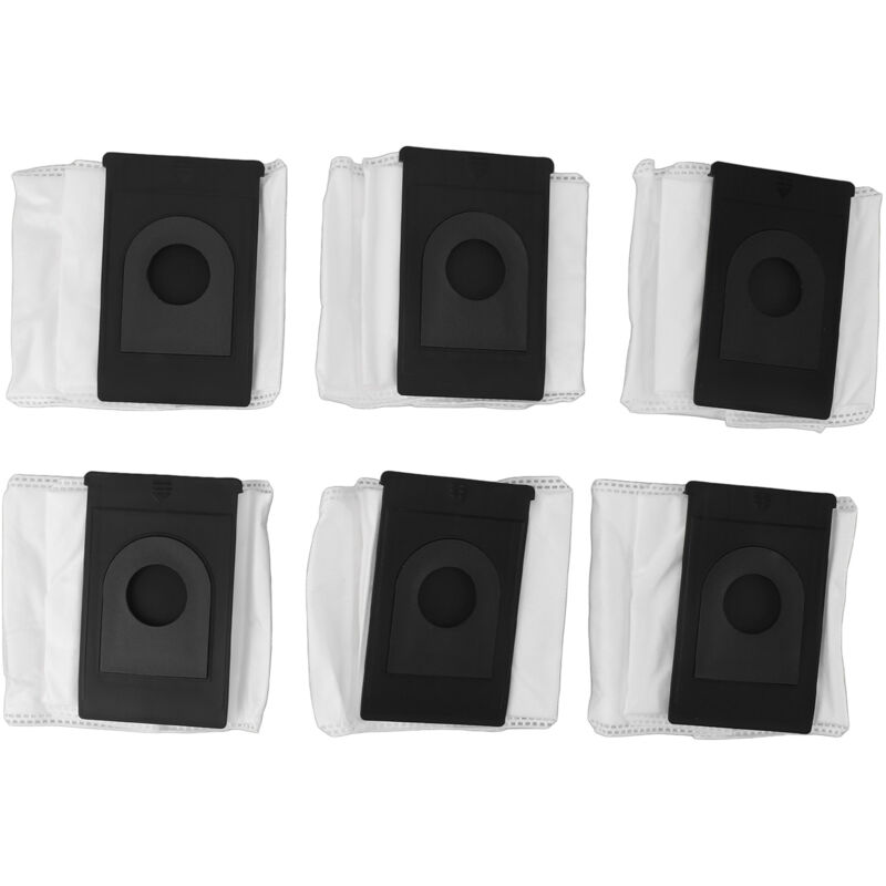 Sacs à poussière d'aspirateur en tissu Non tissé, pièces de rechange pour Proscenic S3 pour Ultenic FS1, accessoires pour aspirateur Robot 6 pièces