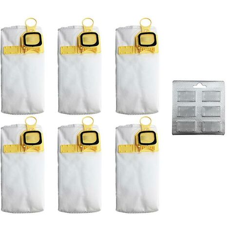 Sacs à poussière en tissu pour Vorwerk Kobold Vk140 Fp140 Vk150, 6 pièces