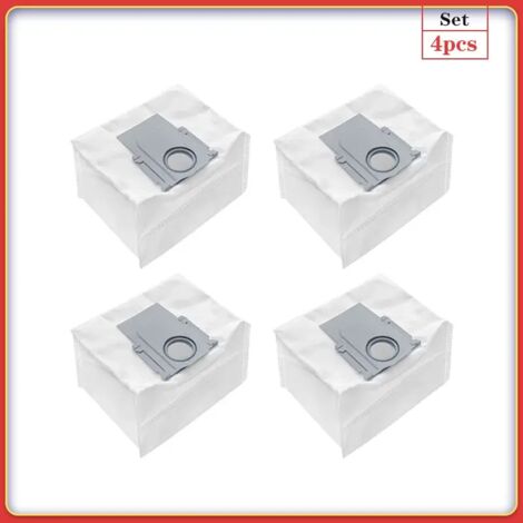 Sacs à poussière pour aspirateur robot Roborock S8 Pro Ultra, Roborock S7 Maxv Ultra, Roborock Q7 Max+, Roborock Q8 Max Puls Ultra-AquaForge