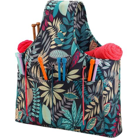 Sacs à tricoter Sac fourre-tout à tricoter (Forêt tropicale)