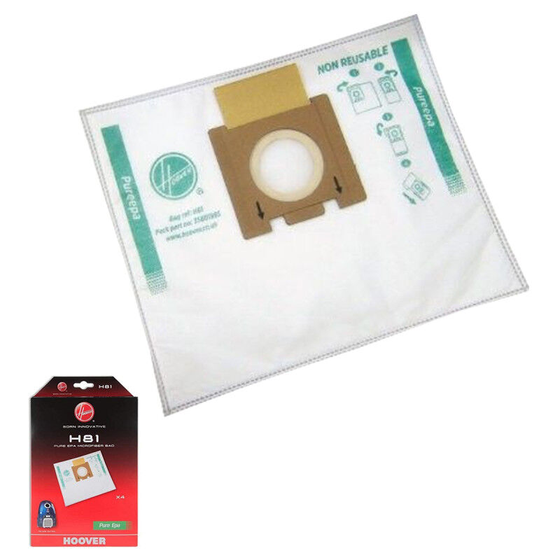 Hoover H81 - Micro Bag Sac à poussière Aspirateur réservoir cylindrique
