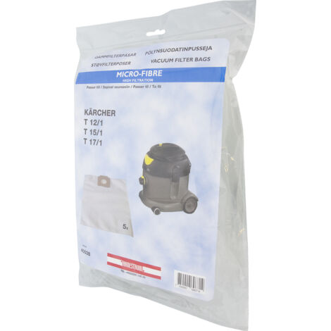 Sacs aspirateur Hanestrom Kärcher T12/1,T15/1,T17/1-AquaForge