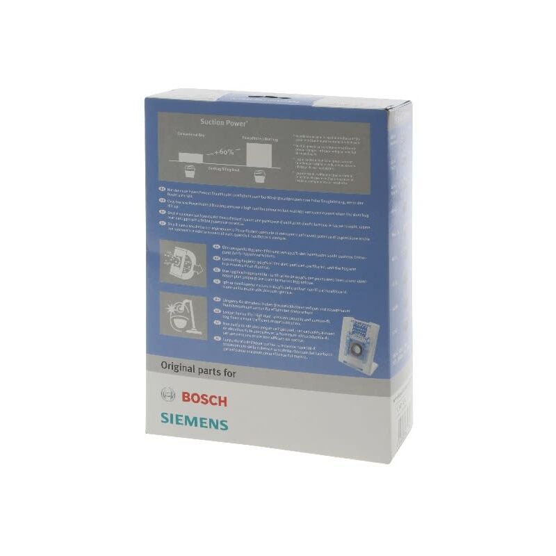 Sacs aspirateur gxl/gxxl par 4 17003049 - aspirateur