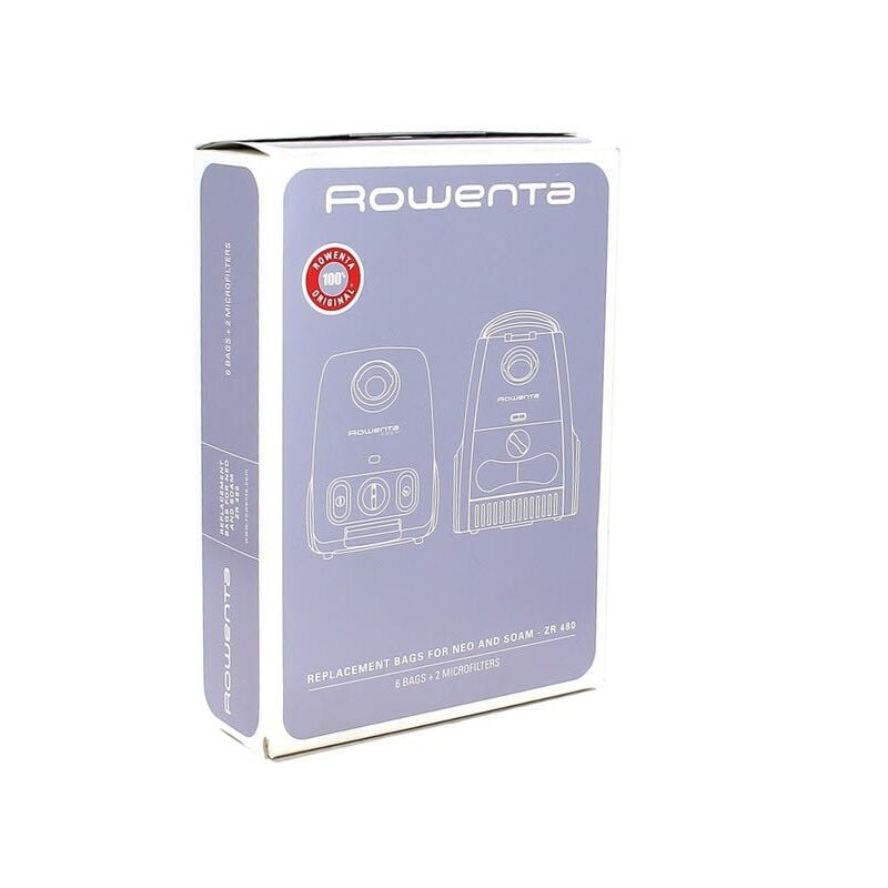 Sacs aspirateur zr480 par 6 + filtres - aspirateur