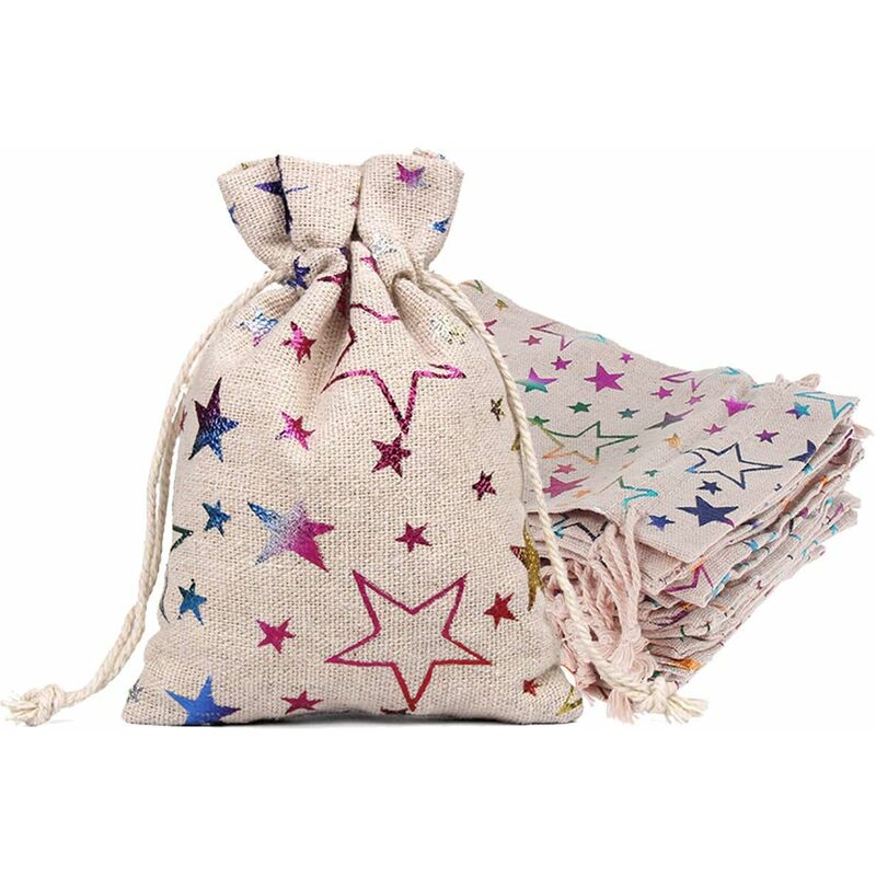 Hanbing – Calendrier compte à rebours sac en tissu 1-24 numéro Hanbing – Calendrier compte à rebours sac en tissu 1-24 numéro