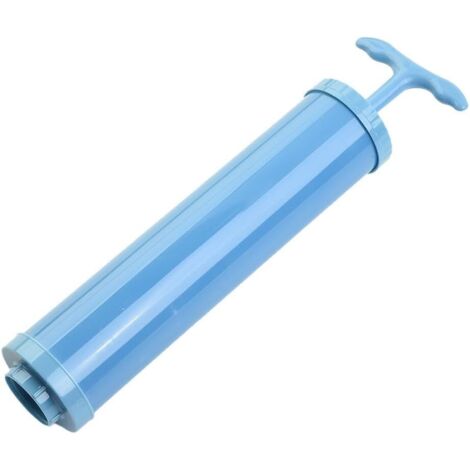 Sacs compressés sous vide - Pompe manuelle en plastique - Sacs de compression manuelle pour sacs de rangement sous vide - Bleu