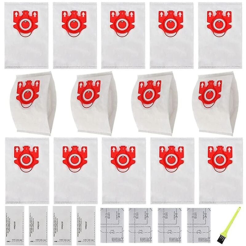 Sacs d'aspirateur de remplacement pour sacs d'aspirateur C1 de type Fjm, C1, c2, s6000-s6999, s4000-s4999, s700