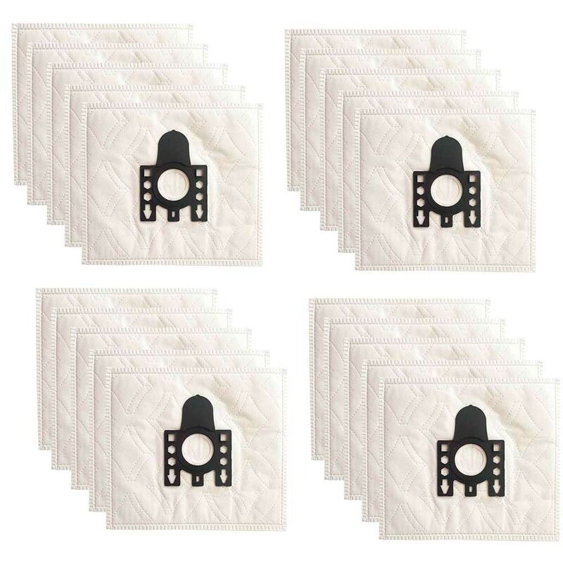 Sacs d'aspirateur Miele fjm 3D Efficiency 9917710 Type msm 18 avec filtre (20 unités)