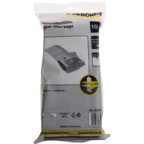 Sacs d'aspirateur papier KARCHER 69061180KA